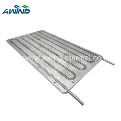 Placă de răcire cu apă pentru stocarea energiei